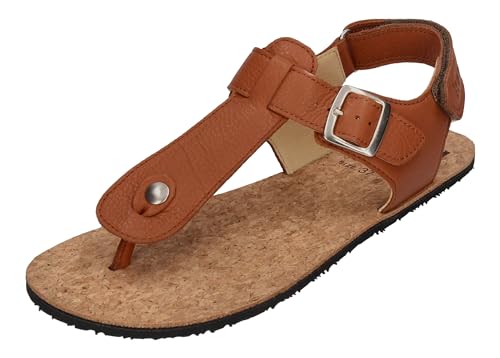 KOEL Barefoot - Teenager Sandalen - ABRIANA NAPA cognac, Größe:36 EU von KOEL