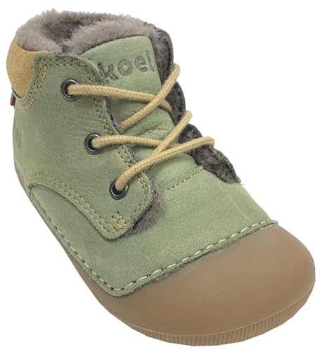 KOEL Barfußschuhe Lauflernschuh Stiefel AVA Bio Leder Lammfell, Schuhgröße:EUR 24 von KOEL