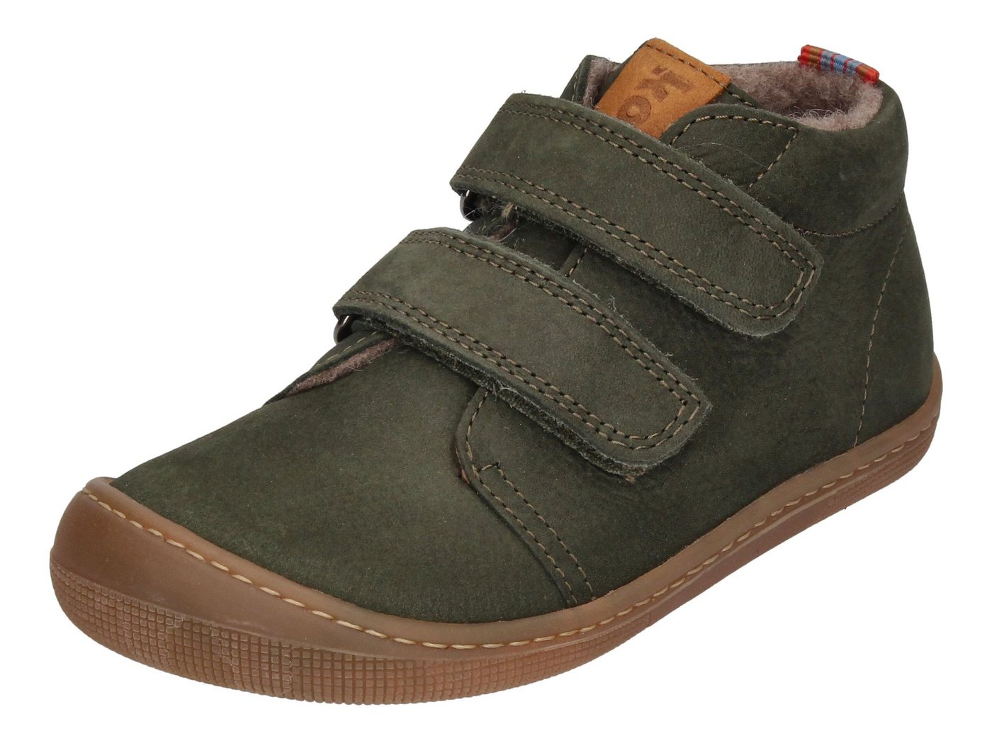 KOEL DON HYDRO FELT LINING Barfußschuh Khaki von KOEL