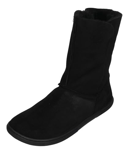 KOEL Damen - Lammwolle Barefoot Stiefel Freya - Black, Größe:38 EU KOEL Damen - Lammwolle Barefoot Stiefel Freya - Black, Größe:38 EU von KOEL