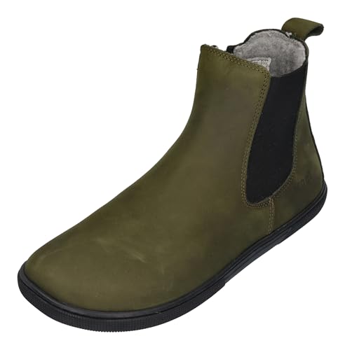 KOEL Damenschuhe - Barefoot Booties FILAS Merino Khaki, Größe:38 EU von KOEL