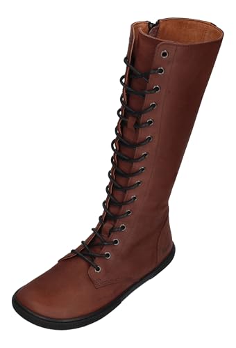 KOEL Damenschuhe - Barefoot Stiefel Flora - Chocolate, Größe:41 EU von KOEL