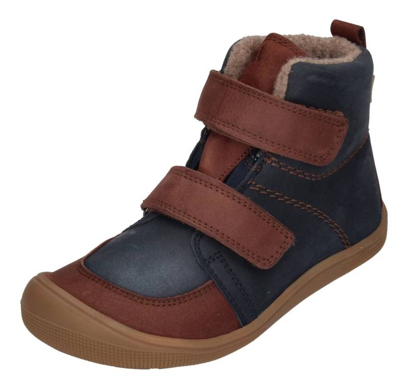 KOEL KARO TEX FELT extra weit Barfußschuh Navy Brown von KOEL