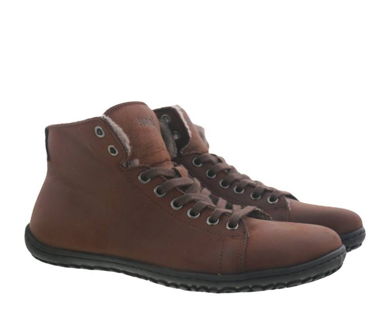KOEL Koel Damen Barfuss Stiefeletten Ivone High top Sneaker Braun Stiefel von KOEL