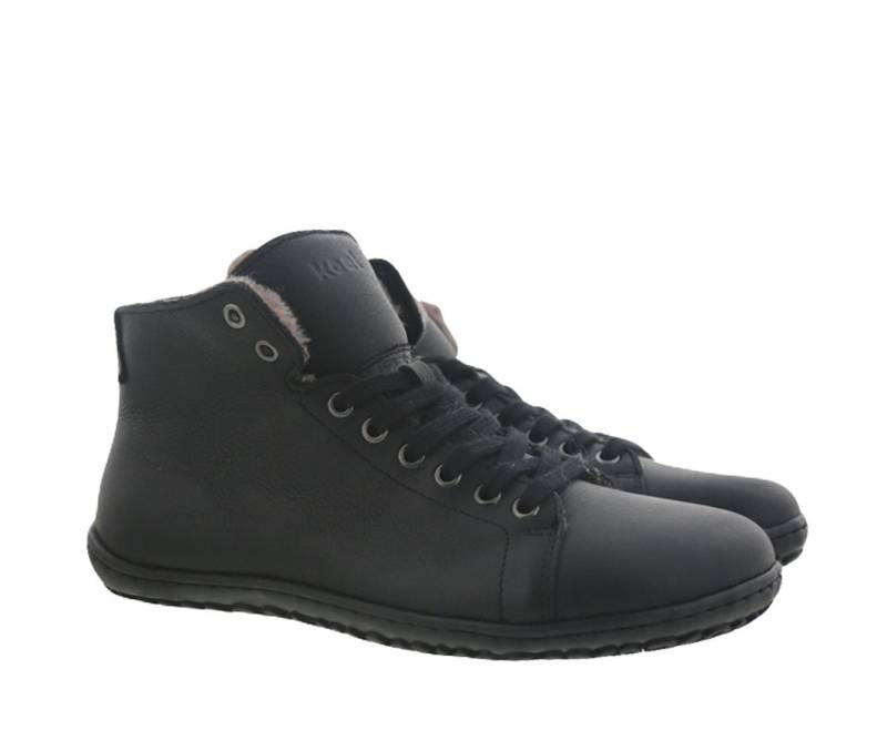 KOEL Koel Damen Barfuss Stiefeletten Ivone High top Sneaker Schwarz Stiefel von KOEL