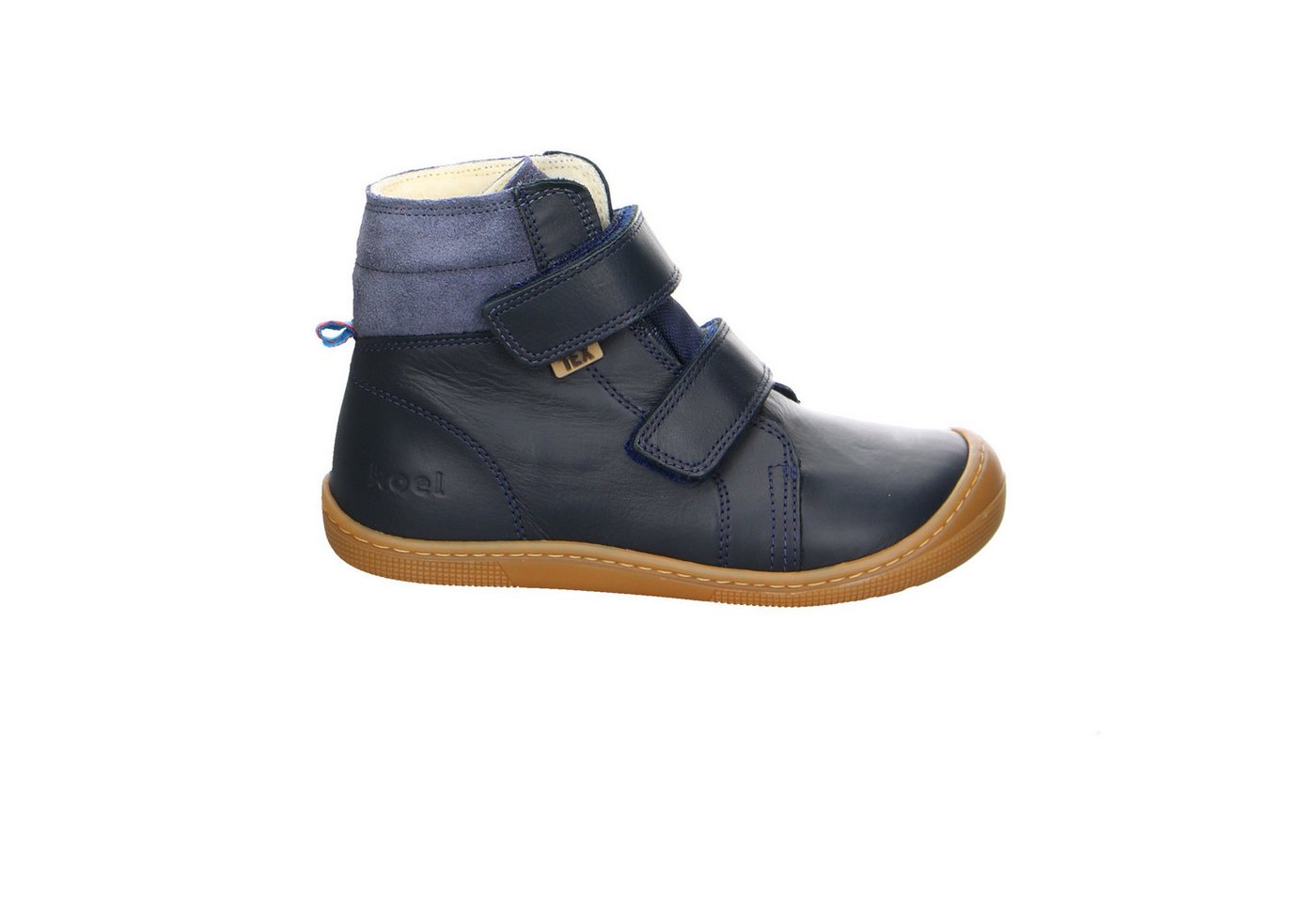 KOEL Koel Demil Leder Klettstiefel Winter Mädchen blau Winterstiefelette von KOEL