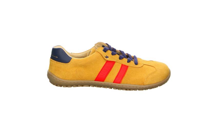 KOEL Koel Ila Suede Velour Schnürschuhe gelb Schnürschuh von KOEL