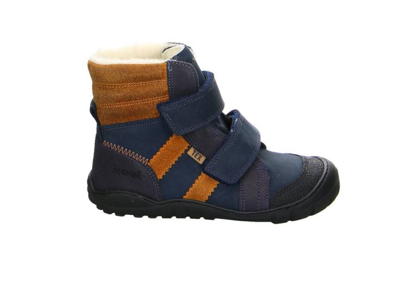 KOEL Koel Milo 3.0 Hydro Wp Nubuk Klettstiefel Winter Junge blau Winterstiefelette von KOEL