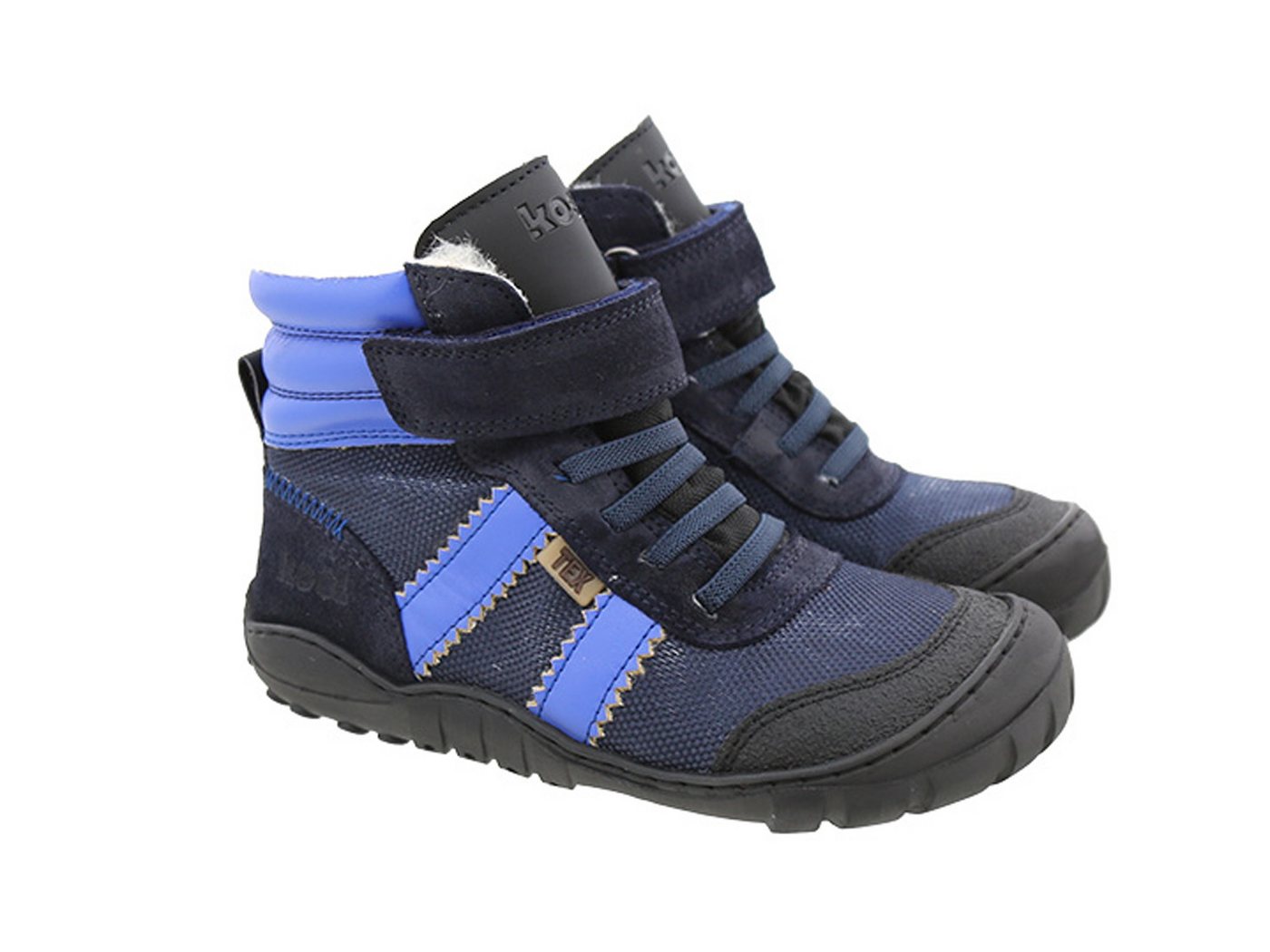 KOEL Koel Stiefel Barfußschuhe Milam Tex Wasserdicht Wolle Schnürstiefelette von KOEL