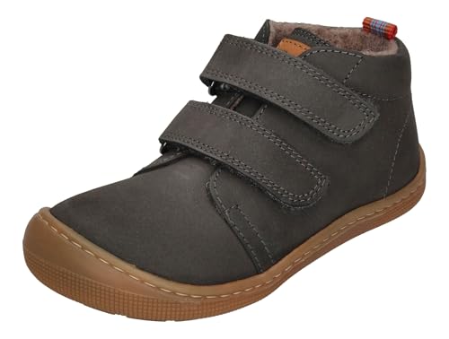 KOEL Nubuk Lederschuhe in GRAU mit Wollfuttter Barfußschuhe breitere Leiste Don 07M002.233 (eu_Footwear_Size_System, Little_Kid, Numeric, medium, Numeric_29) von KOEL