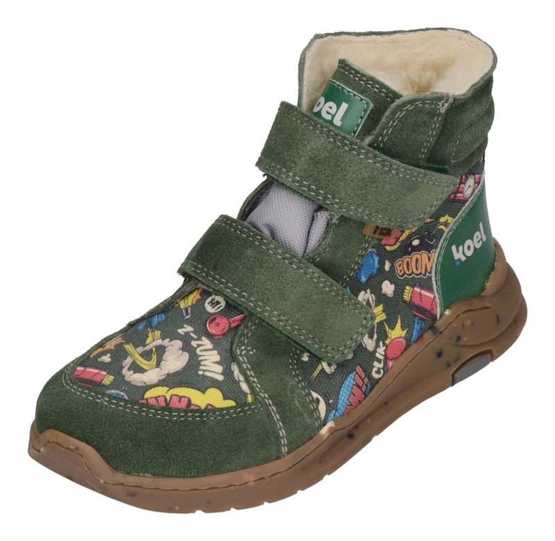 KOEL SILAS TEX PRINT Barfußschuh green von KOEL