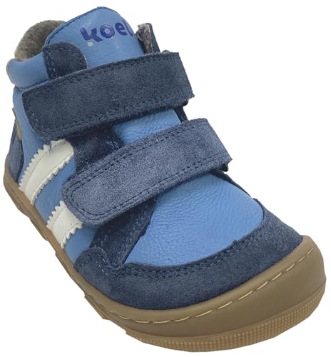 KOEL Wollgefütterte TEX Barfußschuhe High Top v Kali Extra Wide* Farbwahl 15T007.125+305 (170 Jeans, Extra Wide/Barefoot +, EU Schuhgrößensystem, Kleinkind, Numerisch, Breit, 26) von KOEL