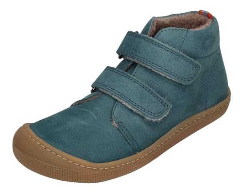 Koel Nubuk Lederschuhe in Türkis Matt mit Wollfuttter Barfußschuhe breitere Leiste Don 07M002.233 von KOEL