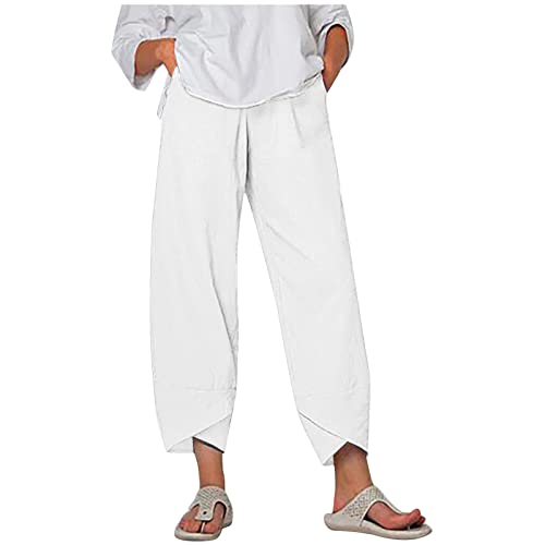 KOG Gutschein Amazon Hosen Damen Leinenhose Baggy Sommerhose Baumwolle Mode Cargohose Frauen Jogging Hose Basic Outdoor Hosen Weisses Langgröße Mittelalter Hose Weiß 3XL KOG Gutschein Amazon Hosen Damen Leinenhose Baggy Sommerhose Baumwolle Mode Cargohose Frauen Jogging Hose Basic Outdoor Hosen Weisses Langgröße Mittelalter Hose Weiß 3XL von KOG