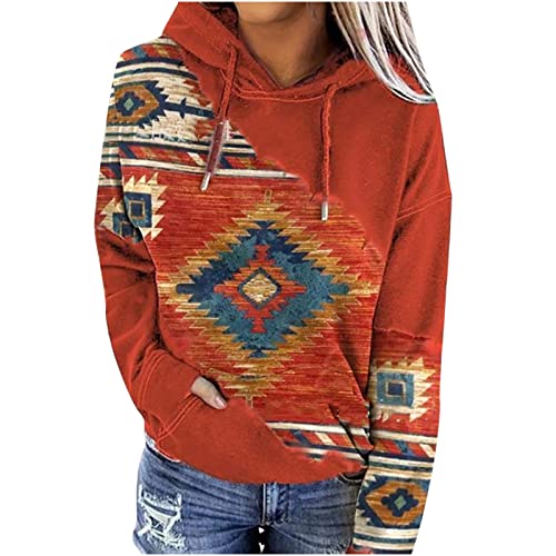 KOG Hoodie Damen Baumwolle Hooded Sweatshirt Grafik Hoodies Winter Kleidung Frauen Pullover Retro Kapuzenpullover Warm Teenager Mädchen Warme Große Größen Bekleidung Angebote Orange XL KOG Hoodie Damen Baumwolle Hooded Sweatshirt Grafik Hoodies Winter Kleidung Frauen Pullover Retro Kapuzenpullover Warm Teenager Mädchen Warme Große Größen Bekleidung Angebote Orange XL von KOG