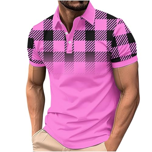 KOG Poloshirts für Herren Polo Shirt Kurzarm Kleidung Grafik Laufshirt Leicht Baumwolle Oberteile Amazon Gutschein Tops Lässig Sportshirt Männer Casual Streetwear Sale Herren Rosa 4XL KOG Poloshirts für Herren Polo Shirt Kurzarm Kleidung Grafik Laufshirt Leicht Baumwolle Oberteile Amazon Gutschein Tops Lässig Sportshirt Männer Casual Streetwear Sale Herren Rosa 4XL von KOG