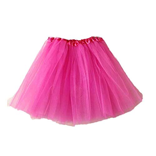 KOG Tüllrock Damen Petticoat Unterrock Rock Karneval Kostüm 50er Vintage Ballett Ballkleid Kurz Retro Tütü Rock Röcke Kleid Petticoat Amazon Warehouse Deal Angebote des Tages Heute Tüllrock Heißes von KOG