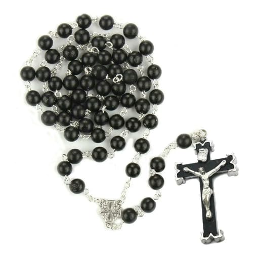KOGMMYSEVP True Relic Chaplet Apostel of With Miraculous Medal Jesus Trust in You Rosenkranz Basierend Drei-Uhr-Gebet Polnische Novene, 55,9 cm (22 zoll) von KOGMMYSEVP
