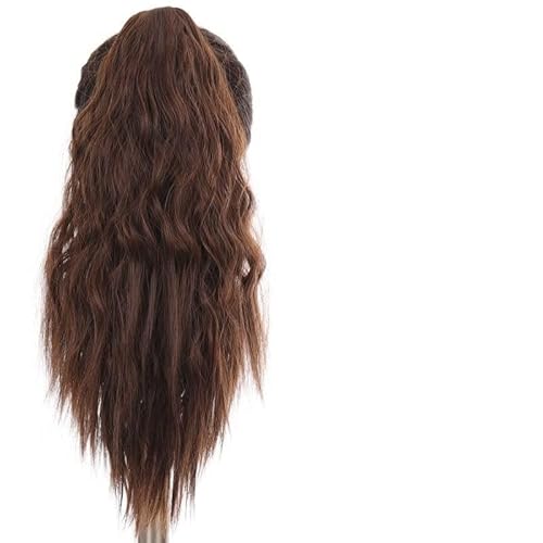 Hair Brötchen Synthetische Kurze Welle Große Klaue Clip Pferdeschwanz Haarverlängerung Perücke Knoten Pferdeschwanz Damen Haar Zubehör Perücke(SW187-2-30) von KOHUS