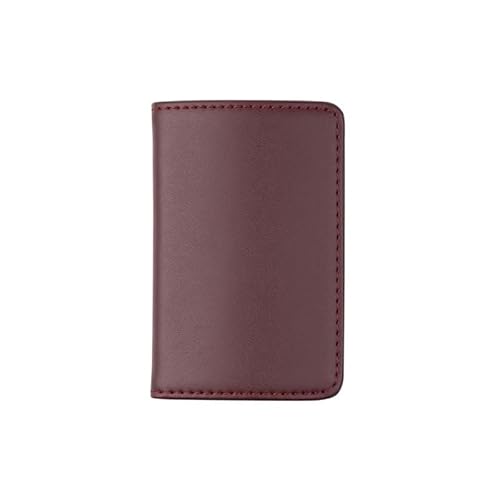 KOHUS Visitenkartenetui Echtleder Visitenkartenetui Herren Damen Visitenkartenbox Kartenbox Geeignet für Büro oder Handgepäck Visitenkartenhalter Kartenhalter (B) von KOHUS