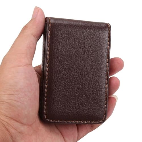 KOHUS Visitenkartenetui Herren Visitenkartenbox Mode Visitenkartenhalter Große Kapazität Visitenkartenetui Tragbarer Visitenkartenhalter Visitenkartenaufbewahrungstasche Kartenhalter (D) von KOHUS