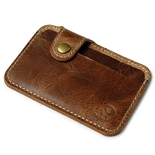 KOHUS Visitenkartenhalter Vintage Leder Credit Card Business Mini Card Wallet Business Card Holder Present Card Holder Organizer Kartenhalter, A., S von KOHUS