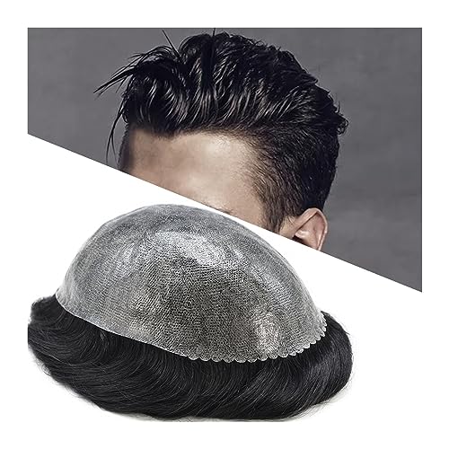 Kahlheit abdeckung perücke Männer Toupet Volle PU Basis Männlichen Haar Prothese 0,12mm Injiziert Dünne Haut Haarteile 6 "Indische Haarsystem männlichen Toupet Haar Einheiten Toupet(6 INCHES-1B# Kahlheit abdeckung perücke Männer Toupet Volle PU Basis Männlichen Haar Prothese 0,12mm Injiziert Dünne Haut Haarteile 6 "Indische Haarsystem männlichen Toupet Haar Einheiten Toupet(6 INCHES-1B# von KOHUS