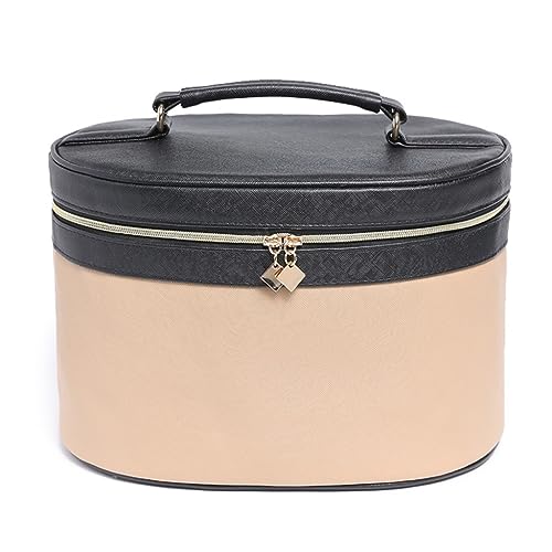 Kosmetik Aufbewahrungsbox Multifunktionale Damen Mode Kosmetik Aufbewahrungstasche Home Tragbare Hautpflege Aufbewahrungsbox Reise Kulturbeutel Make-up Behälter, S, Einheitsgröße von KOHUS