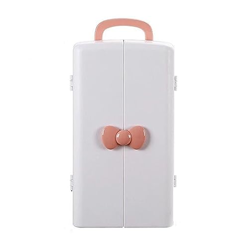 Kosmetik Aufbewahrungsbox Multifunktionale Tragbare Kosmetikbox Damen Mode Kosmetik Aufbewahrungsbox mit Schublade Kosmetikhalter Makeup Container, a, Einheitsgröße von KOHUS