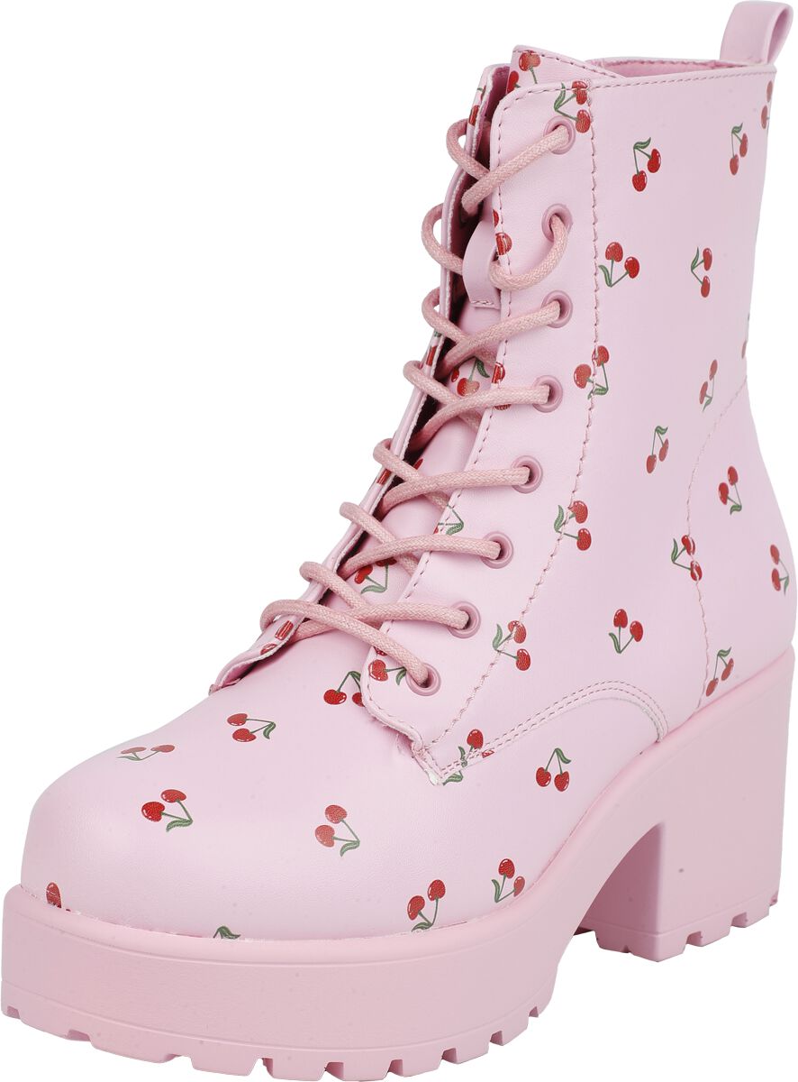 KOI Cherry Passion Platform Boots Boot pink in EU41 von KOI