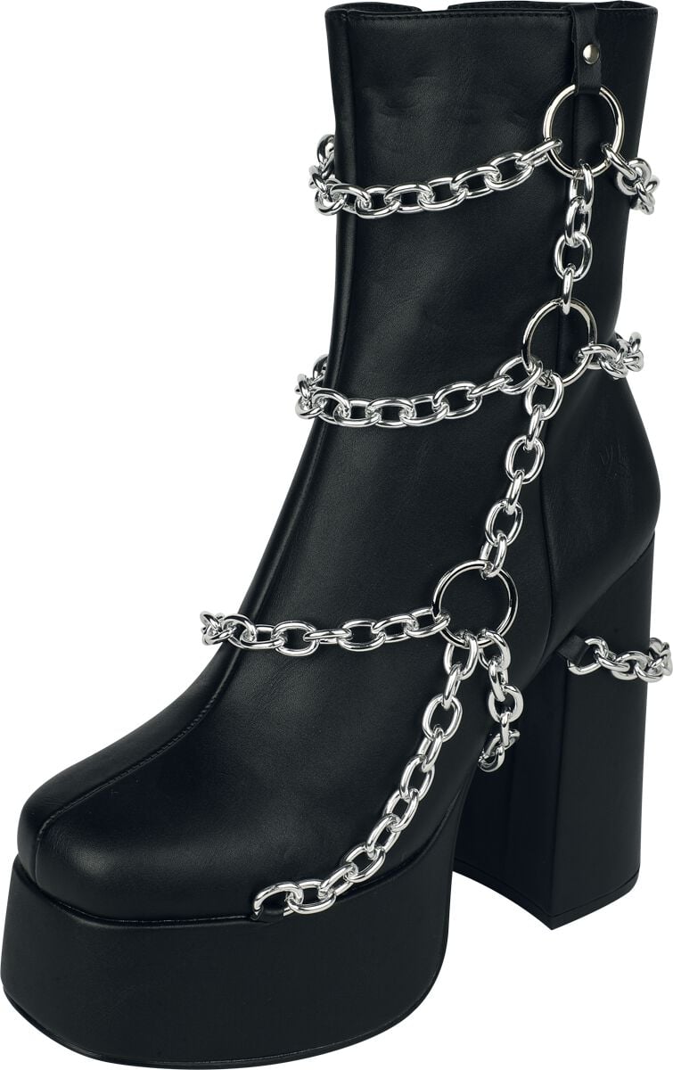 KOI - Gothic Stiefel - Spectral Shackles of a Lamented Soul - EU36 bis EU41 - für Damen - Größe EU36 - schwarz von KOI