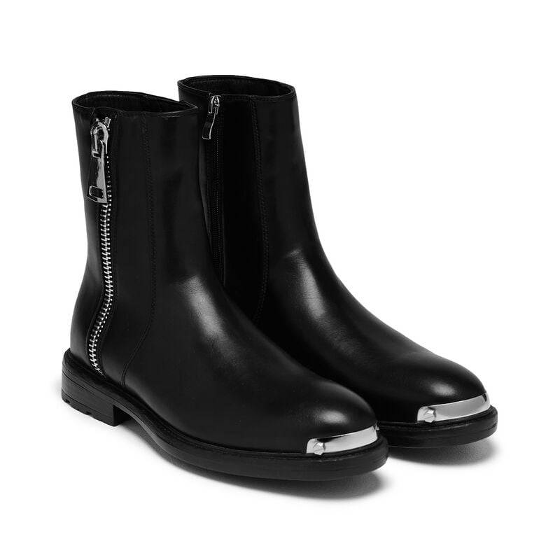 KOI Regicide Zip-up Boots Stiefel schwarz in EU46 von KOI