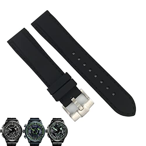 19mm 20mm 21mm 22 mm Silikon Gummi -Uhrband für Citizen Seiko SKX Tissot Longines Omega IWC Casio 23mm 24mm Sport Watch Armband decoration von KOIAMVZW