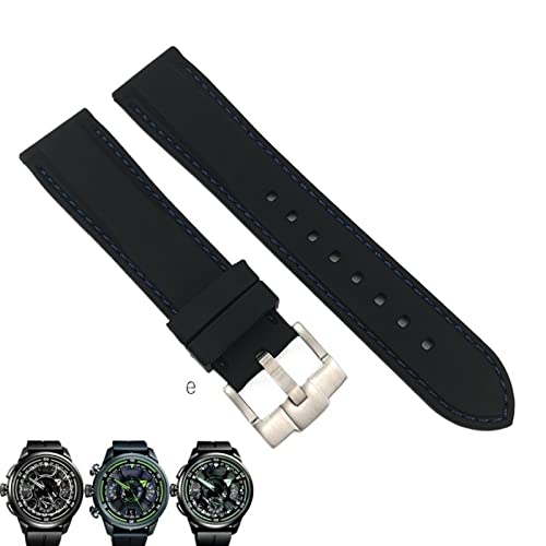 19mm 20mm 21mm 22 mm Silikon Gummi -Uhrband für Citizen Seiko SKX Tissot Longines Omega IWC Casio 23mm 24mm Sport Watch Armband decoration von KOIAMVZW