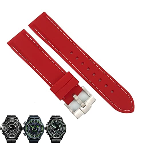 19mm 20mm 21mm 22 mm Silikon Gummi -Uhrband für Citizen Seiko SKX Tissot Longines Omega IWC Casio 23mm 24mm Sport Watch Armband decoration von KOIAMVZW