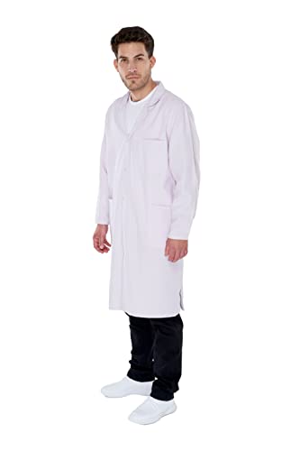 Herren Laborkittel XXL unisize 2te Wahl Baumwolle weiß Labor Kittel Mantel S-XXL von KOKOTT