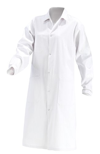 KOKOTT Damen Laborkittel B-Ware Baumwolle weiß Labor Kittel Mantel Gr 34 von KOKOTT