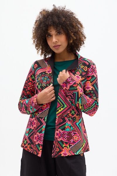 Blazer Tica Damen – taillierte Jacke aus Bio-Baumwolle – nachhaltig & fair produziert in der EU – elegantes Design mit KOKOworld-Details von KOKOworld