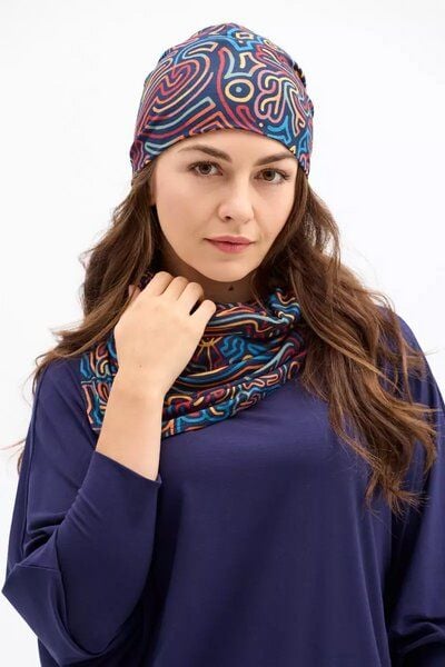 KOKOworld Mütze Toggle – Aus doppelt gelegtem Viskosejersey – Verstellbare Kordeln zur individuellen Gestaltung – Fair produziert in Polen von KOKOworld