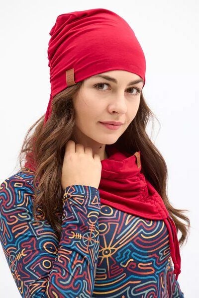 KOKOworld Mütze Toggle – Aus doppelt gelegtem Viskosejersey – Verstellbare Kordeln zur individuellen Gestaltung – Fair produziert in Polen von KOKOworld