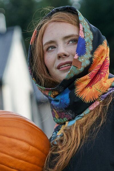 Schlauchschal Twins – Beidseitiger – Warmer – Baumwolle mit Elasthan – Farbenfrohes Print KOKOworld – Fair produziert in Polen von KOKOworld