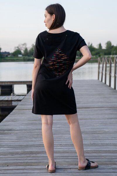 KOKOworld T-Shirt-Kleid Veli aus Fairtrade-Baumwolle von KOKOworld
