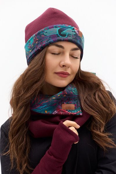Mütze Twins – Klassische Beanie – Beidseitig – Warm – Fair produziert in EU – KOKOworld von KOKOworld