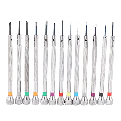 0,6 Mm-2,0 Mm 13 Stücke Neue Uhrmacher Schraubendreher Set Uhr Gläser Flache Klinge Sortiment Schlitz Flach Schrauben Dreher Set, Juweliere Uhr Schrauben Dreher für Uhrmacher 0,6 Mm-2,0 Mm 13 Stücke Neue Uhrmacher Schraubendreher Set Uhr Gläser Flache Klinge Sortiment Schlitz Flach Schrauben Dreher Set, Juweliere Uhr Schrauben Dreher für Uhrmacher von KOKSII