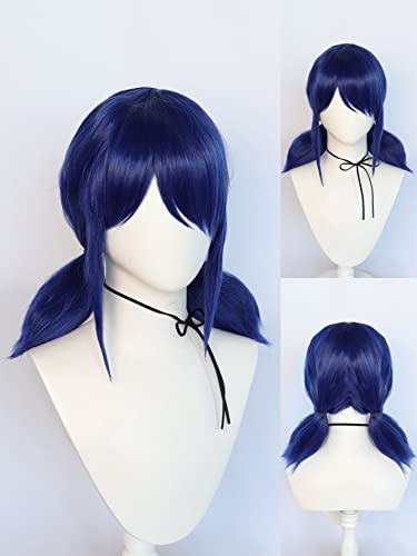 Synthetic Wig for Women Girl 1pc Straight Cosplay Synthetic Wig With Bangs & 1pc Wig Cap Extensions Hairpieces For Party von KOLANDA