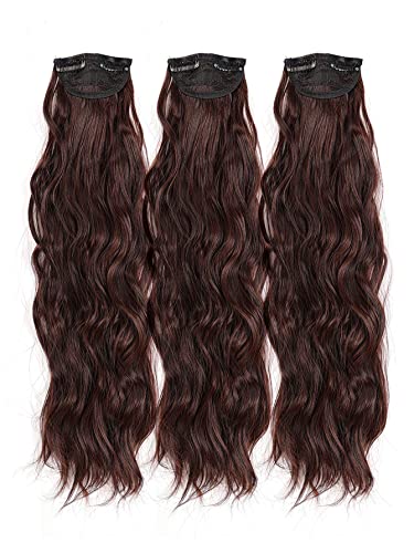 Synthetic Wig for Women Girl 3pcs Clip In Long Curly Synthetic Hair Extension Extensions Hairpieces For Party von KOLANDA