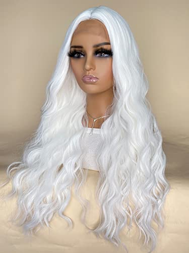 Synthetic Wig for Women Girl Lace Front Long Synthetic Wig Extensions Hairpieces For Party von KOLANDA