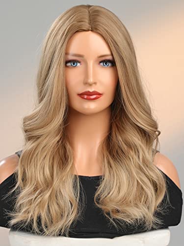 Synthetic Wig for Women Girl Natural Long Curly Synthetic Wig Extensions Hairpieces For Party von KOLANDA