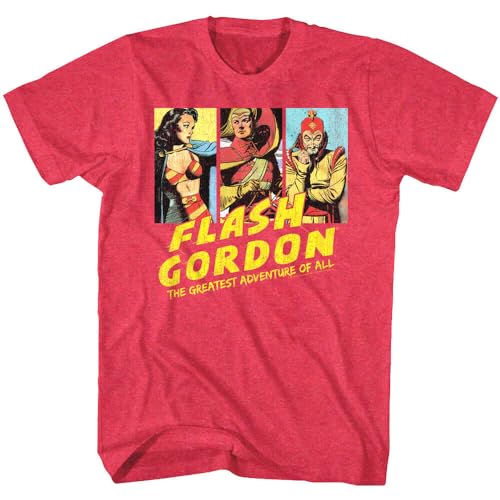 Flash Gordon Greatest Adventure of All Men's T-Shirt Ming The Merciless Comic Red M Flash Gordon Greatest Adventure of All Men's T-Shirt Ming The Merciless Comic Red M von KOLITY