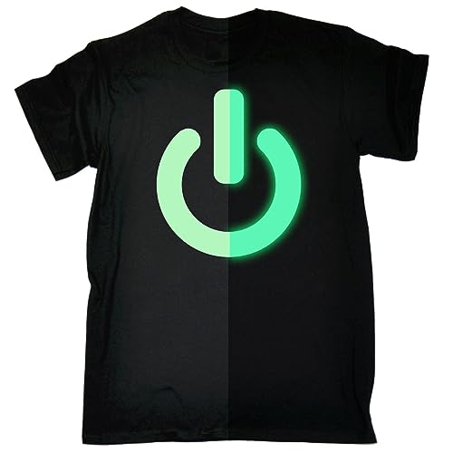 Glow in The Dark On Switch T-Shirt Night Party Luminous Rave Club Birthday Black XXL Glow in The Dark On Switch T-Shirt Night Party Luminous Rave Club Birthday Black XXL von KOLITY